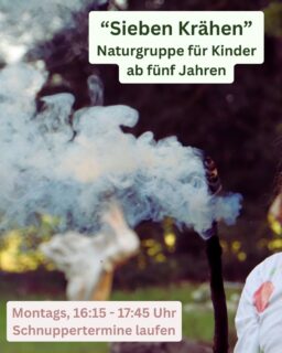 Gärtnern, Feuer machen, Schnitzen, Leckeres aus Kräutern zaubern, Tiere beobachten, dem Wind und den Vögeln lauschen. Das alles und noch viel mehr passiert bei der Kinder-Naturgruppe "Sieben Krähen" für Kinder ab 5 Jahren.

Schnuppertermine finden montags am 16. und 23. März und am 13. April von 16:15 bis 17:45 Uhr statt.
Ab dem 20. April schließt ein Kurs für die Gruppe an (9 Termine bis zum 29. Juni, keine Termine am 25.5. und 22.6.).

Die Kosten für die Schnuppertermine betragen 8 - 18 Euro, die Kurskosten zwischen 70 - 200 €. Jede*r zahlt nach dem Solidaritätsprinzip was er*sie kann, ganz nach eigener Einschätzung.

Für Fragen und Anmeldung wendet Euch an Franziska Mann - 0177 3265082

#STZWeissensee #BezirkPankow #weissensee #weißensee #kindergruppe #naturgruppe