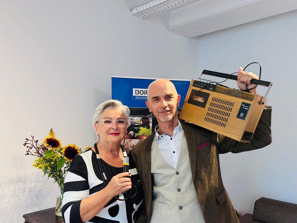 Petra Schwarz und Gordon Freiherr von Godin